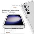 Samsung Galaxy S23 FE Gradient Series Hybrid-deksel - Gjennomsiktig