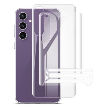 Samsung Galaxy S23 FE Imak Hydrogel III Beskyttelse av Bakdekslet - 2 Stk. - Klar