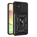Samsung Galaxy S23 FE Hybrid-deksel med Roterende Ring med Kameraskjold