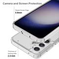 Samsung Galaxy S23 FE Ripebestandig Hybrid-deksel - Gjennomsiktig