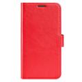 Samsung Galaxy S23 FE Lommebok-deksel med Magnetisk Lukning - Rød