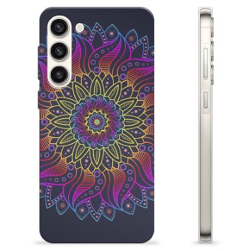 Samsung Galaxy S23+ 5G TPU-deksel - Fargerik Mandala