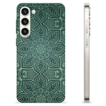 Samsung Galaxy S23+ 5G TPU-deksel - Grønn Mandala