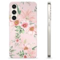 Samsung Galaxy S23+ 5G TPU-deksel - Akvarell Blomster