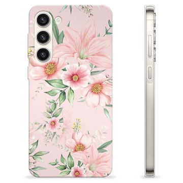 Samsung Galaxy S23+ 5G TPU-deksel - Akvarell Blomster