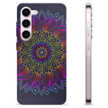 Samsung Galaxy S23 5G TPU-deksel - Fargerik Mandala