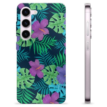 Samsung Galaxy S23 5G TPU-deksel - Tropiske Blomster