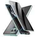 Samsung Galaxy S23 Ultra 5G Magnetisk Deksel med Herdet Glass - Privacy