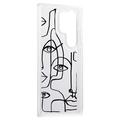 Samsung Galaxy S23 Ultra Fashion TPU-deksel - Abstrakt portrett