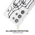 Samsung Galaxy S23 Ultra Fashion TPU-deksel - Abstrakt portrett