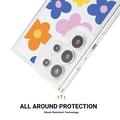 Samsung Galaxy S23 Ultra Fashion TPU-deksel - fargerike blomster