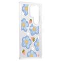Samsung Galaxy S23 Ultra Fashion TPU-deksel - Blomster / jordbær