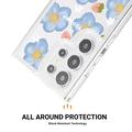 Samsung Galaxy S23 Ultra Fashion TPU-deksel - Blomster / jordbær
