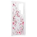 Samsung Galaxy S23 Ultra Fashion TPU-deksel - rosa blomster