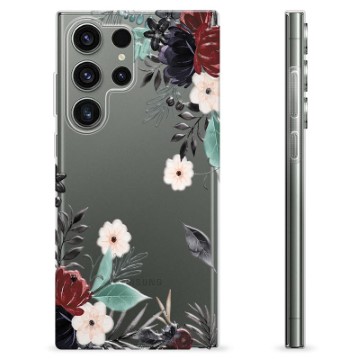 Samsung Galaxy S23 Ultra 5G TPU-deksel - Høstblomster