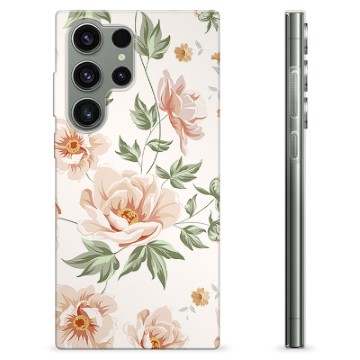 Samsung Galaxy S23 Ultra 5G TPU-deksel - Floral