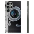 Samsung Galaxy S23 Ultra 5G TPU-deksel - Retro Kamera