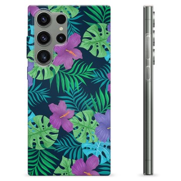 Samsung Galaxy S23 Ultra 5G TPU-deksel - Tropiske Blomster