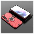 Samsung Galaxy S23+ 5G Hybrid-deksel med Ringholder - Rød