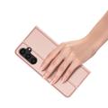 Samsung Galaxy S24 Dux Ducis Skin Pro Flip-deksel - Rosa