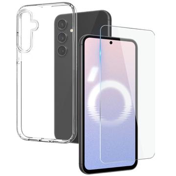 Samsung Galaxy S24 FE Northjo 2-i-1 Beskyttelsessett - Klar