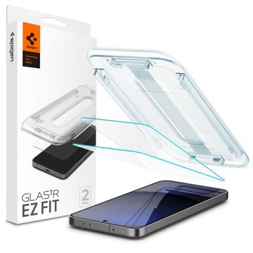 Samsung Galaxy S24 FE/A56 Spigen Glas.tR Ez Fit Beskyttelsesglass - 2 Stk.