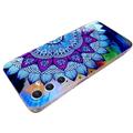 Samsung Galaxy S24 FE Stilig Ultra-Slim TPU-deksel - Mandala blomst