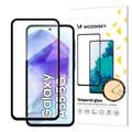 Samsung Galaxy S24 FE Wozinsky Super Tough Beskyttelsesglass - 9H - Svart Kant