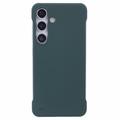 Samsung Galaxy S24 Rammeløs Plast Deksel - Mørkegrønn