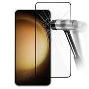 Samsung Galaxy S24 Full Cover Beskyttelsesglass - Svart Kant