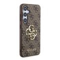 Samsung Galaxy S24 Guess 4G Big Metal Logo Hybrid-deksel - Brun