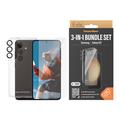 Samsung Galaxy S24 PanzerGlass 3-i-1 Beskyttelsessett - Klar