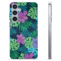Samsung Galaxy S24+ TPU-deksel - Tropiske Blomster