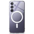 Samsung Galaxy S24 Ringke Fusion Magnetic Hybrid-deksel - Gjennomsiktig