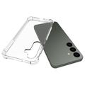 Samsung Galaxy S24 Støtsikkert TPU-deksel - Gjennomsiktig