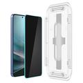 Samsung Galaxy S24/S25 Spigen Glas.tR Ez Fit Privacy Beskyttelsesglass - 2 Stk.