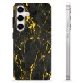 Samsung Galaxy S24 TPU-deksel - Gylden Granitt