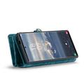 Samsung Galaxy S24 Ultra Caseme 008 2-i-1 Multifunksjonell Lommebok-deksel - Blå