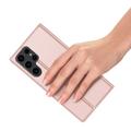 Samsung Galaxy S24 Ultra Dux Ducis Skin Pro Flip-deksel - Rosa