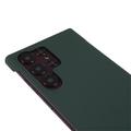 Samsung Galaxy S24 Ultra Rammeløs Plast Deksel - Mørkegrønn