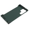Samsung Galaxy S24 Ultra Rammeløs Plast Deksel - Mørkegrønn