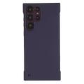 Samsung Galaxy S24 Ultra Rammeløs Plast Deksel - Mørkelilla