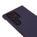 Samsung Galaxy S24 Ultra Rammeløs Plast Deksel - Mørkelilla