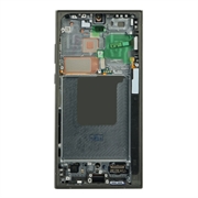 Samsung Galaxy S24 Ultra Frontdeksel & LCD-skjerm GH82-33396B - Svart