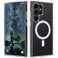 Samsung Galaxy S24 Ultra Hybrid-deksel - MagSafe-kompatibel - Gjennomsiktig