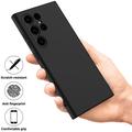 Samsung Galaxy S24 Ultra Liquid Silikondeksel - Svart