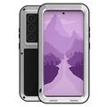 Samsung Galaxy S24 Ultra Love Mei Powerful Hybrid-deksel - Sølv