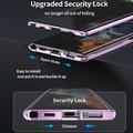 Samsung Galaxy S24 Ultra Magnetic Deksel med Herdet Glass