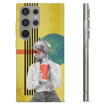 Samsung Galaxy S24 Ultra TPU-deksel - Retro Kunst