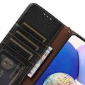 Samsung Galaxy S24 Ultra Lommebok-deksel i Lær med RFID - Svart